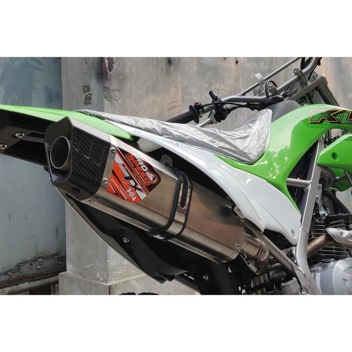 kawasaki new klx 230 knalpot prospeed tx spider series [mutu terbaik]