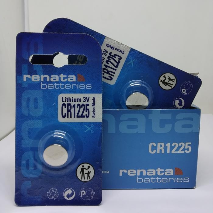 Pilihan- Baterai Renata Cr1225 Original Lithium Battery 3V Batrai Cr 1225