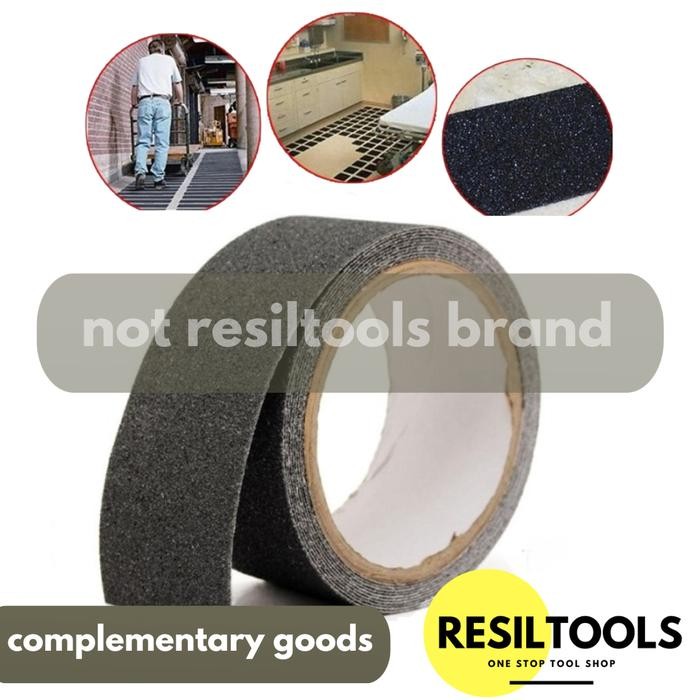 

Lakban Anti Slip Licin 5 Meter Step Nosing Solasi Pengaman Lantai