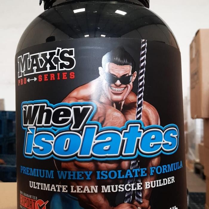Max' Whey Isolate 4lbs Maxs Whey isolate Bpom