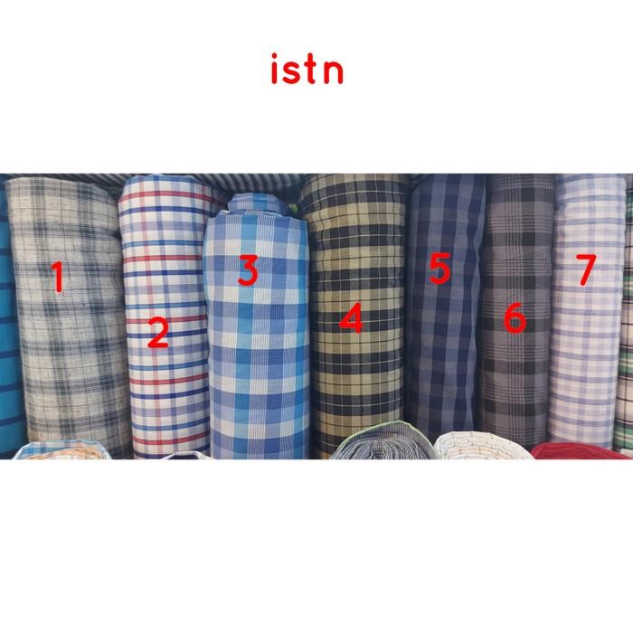 

KAIN KATUN YANDET KOTAK/UNTUK KEMEJA CASUAL PRIA KODE 1145