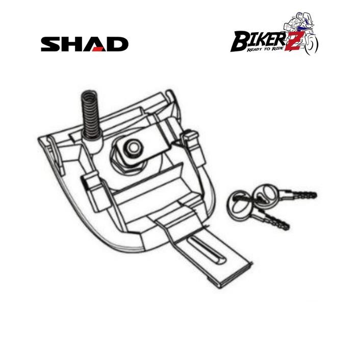 SPAREPART KUNCI BOX KEY LOCK SHAD SH29 SH33 SH34 SH39 SH40 SH42 SH45 KODE 303