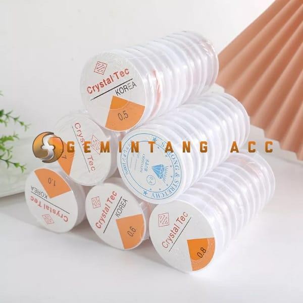 

New Senar Gelang Elastis merk Crystal Tec Import Korea Senar