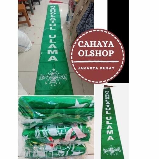 ASLI bendera umbul umbul NU /bendera umbul umbul ansor /umbul umbul banser READY STOCK