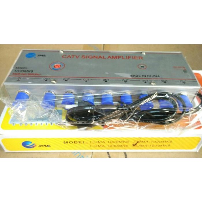Catv Signal Amplifier Booster 8 Way 30Dbi,Catv Signal Amplifier