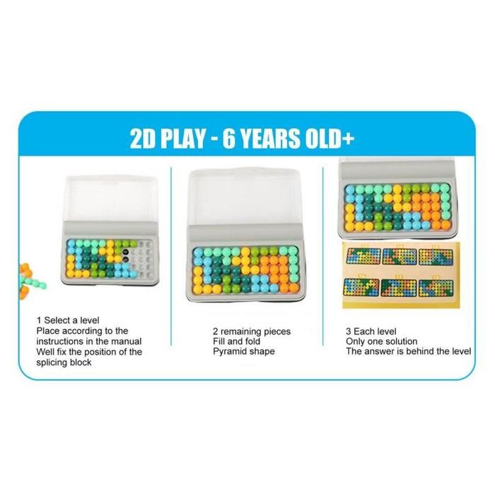 SALE 120 LEVEL 2D/3D PUZZLE GAMES FOR KIDS TEKA-TEKI MANIK AJAIB / BOARD GAMES