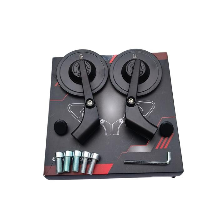 Spion Bulat Universal New Kualitas Premium Alumunium Censi All Fino Scoopy Finalo Staylo Beat Street