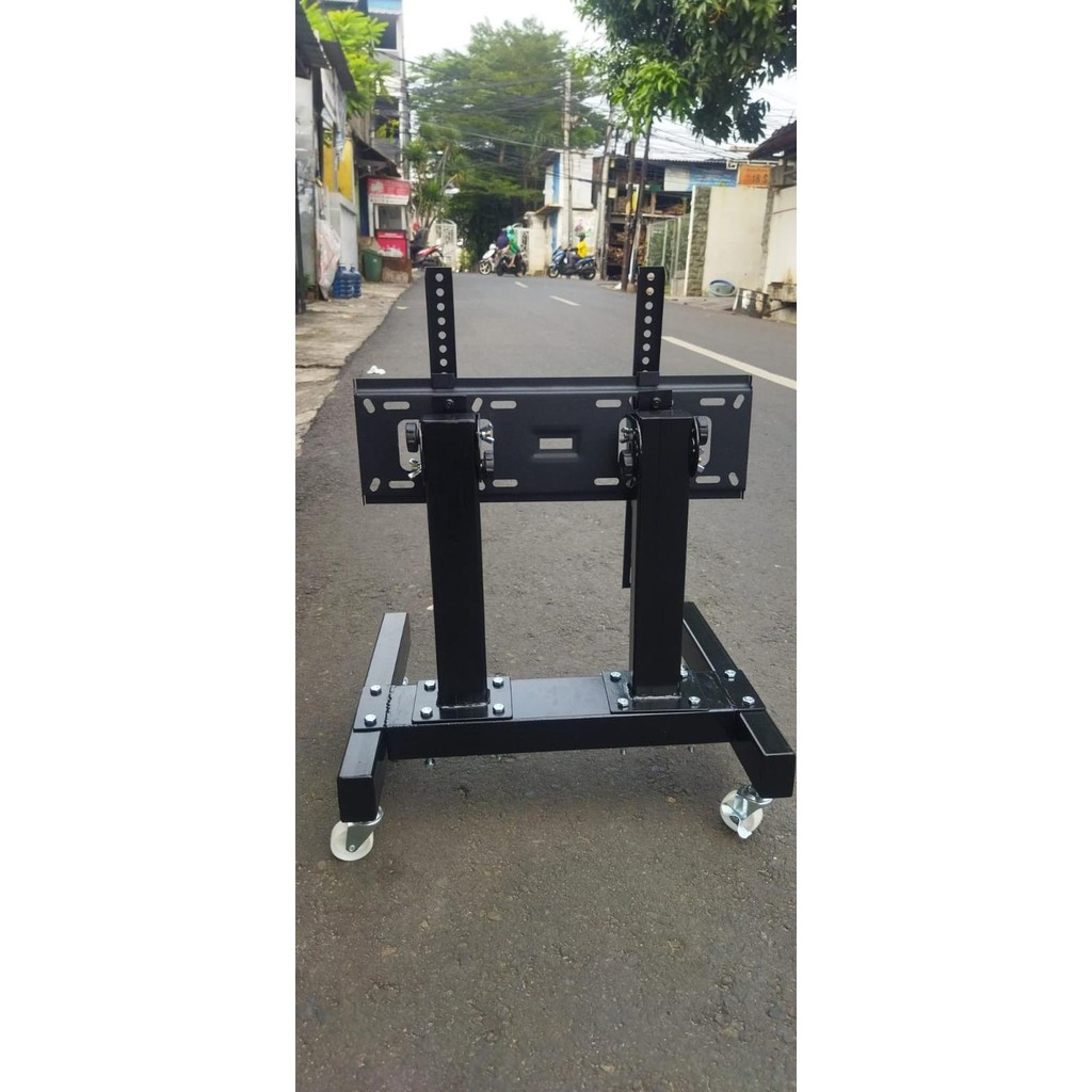 Stand Tv Roda Bracket Panggung Bracket Tv Floor Stand 32 - 65 Inch