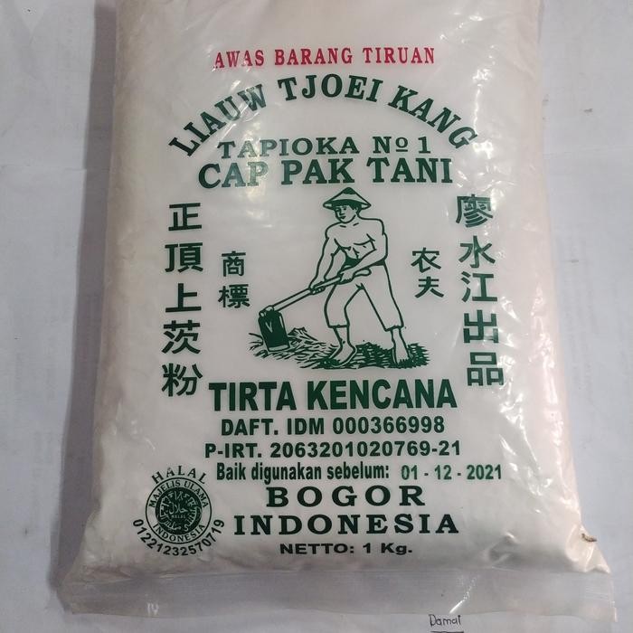 

TERLARIS kanji tani liauw tjoei kang 1kg Asli sagu READY STOCK