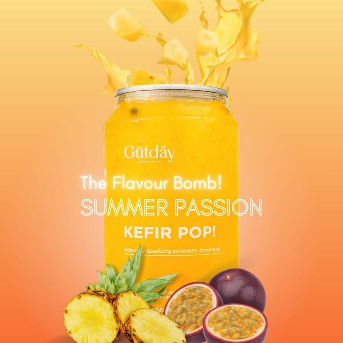 Pilihan- Kefir Pop Summer Passion Water Kefir