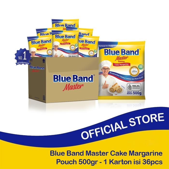 

Pilihan- Blue Band Master Cake Margarine Pouch 500Gr 1 Karton Isi 36Pcs