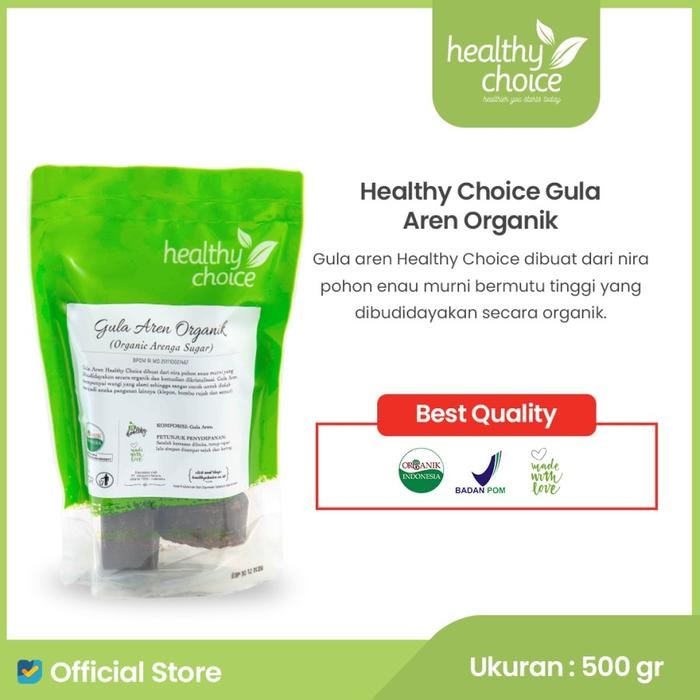 

Pilihan- Healthy Choice Gula Aren Organik 500 Gr Organik