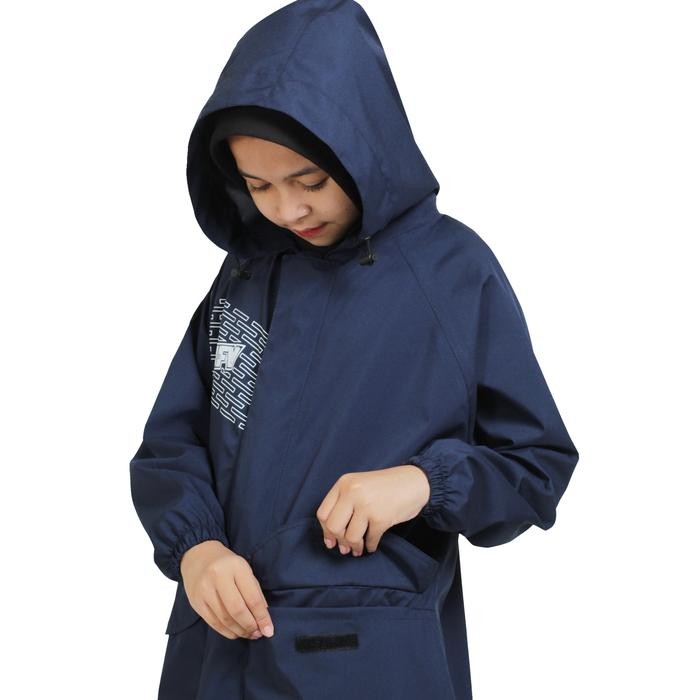 Pilihan- Jas Hujan Anak Perempuan Hijab Tunik Bahan Polyester Import