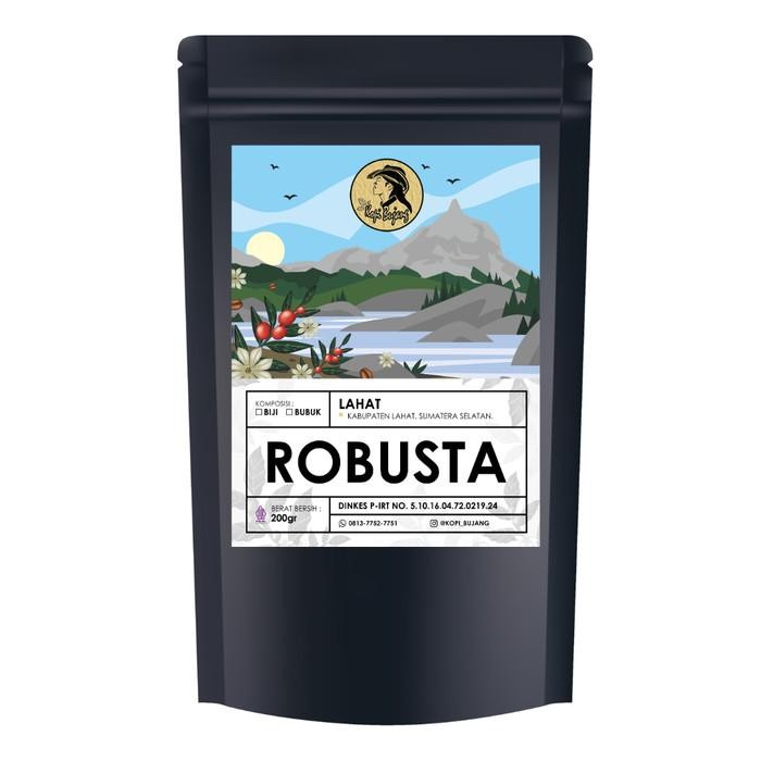 

ASLI Kopi Bubuk Robusta Lahat - 250gram READY STOCK