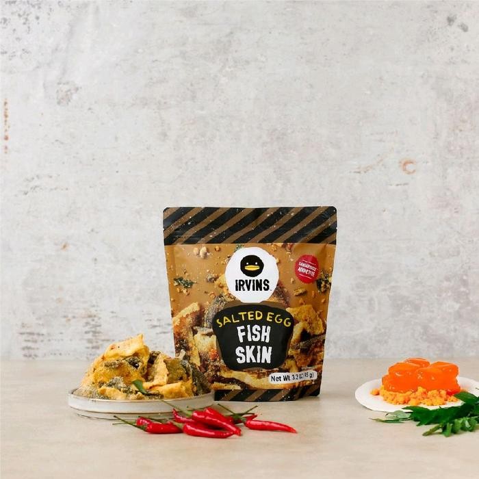 

IRVINS Salted Egg Fish Skin 105 Gram (Made in Singapore)