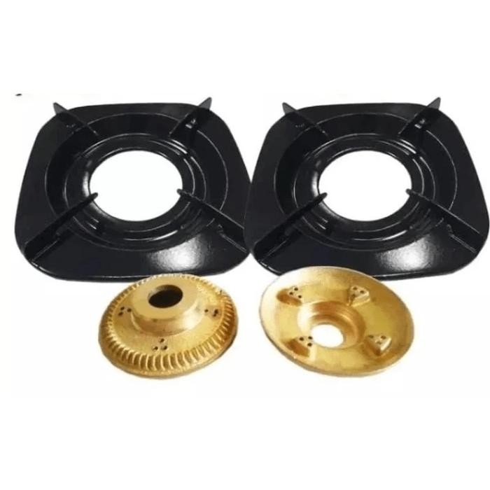 New PALING MURAH Paket 2 Set Tatakan Tungku Kompor Gas Rinnai Kaki 4 tungku kompor rinnai tungku