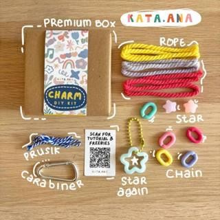 

New [FREE STICKER] DIY Kit Bag Charm Gantungan Kunci Aesthetic Gantungan Tas Lucu Hampers Ulang