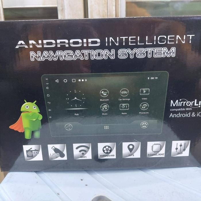 Head Unit Android Carman 9 Inch Ram 2-32 Samba - Dhd