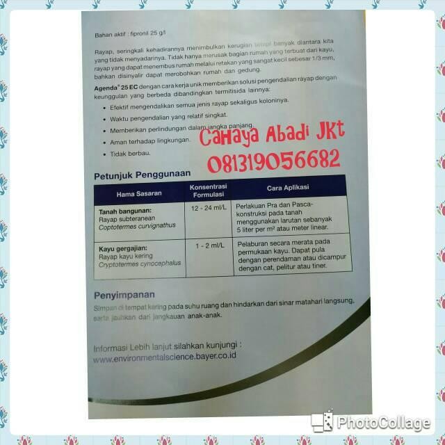 Anti Rayap Agenda 25Ec