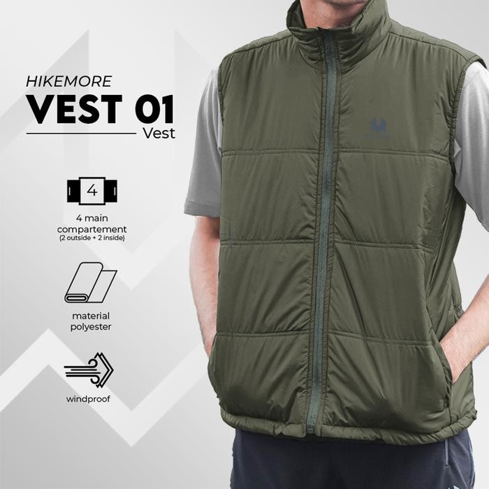 Eiger Sport - Rompi Motor Anti Angin Pria Vest Original 01