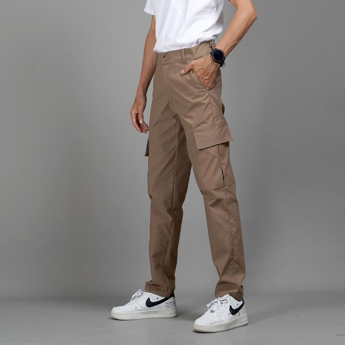 Eiger Sport - Raymond Celana Cargo Panjang Celana Kargo Pria - Brown