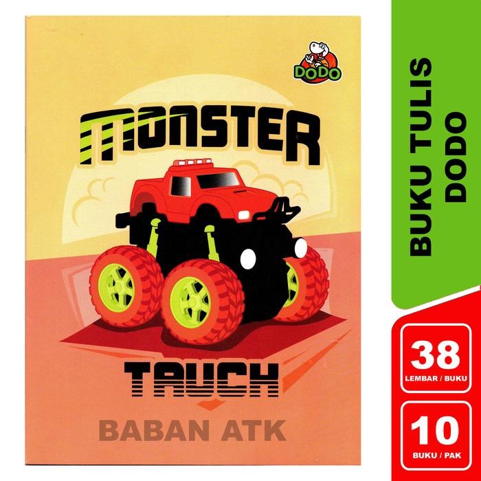 

New Buku Tulis Dodo 38 Lembar By SIDU 1 Pak isi 10 Buku / Buku Murah Dodo Paper Stationery Sekolah