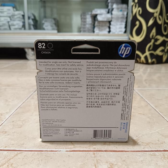 Tinta Hp 82 Black Original