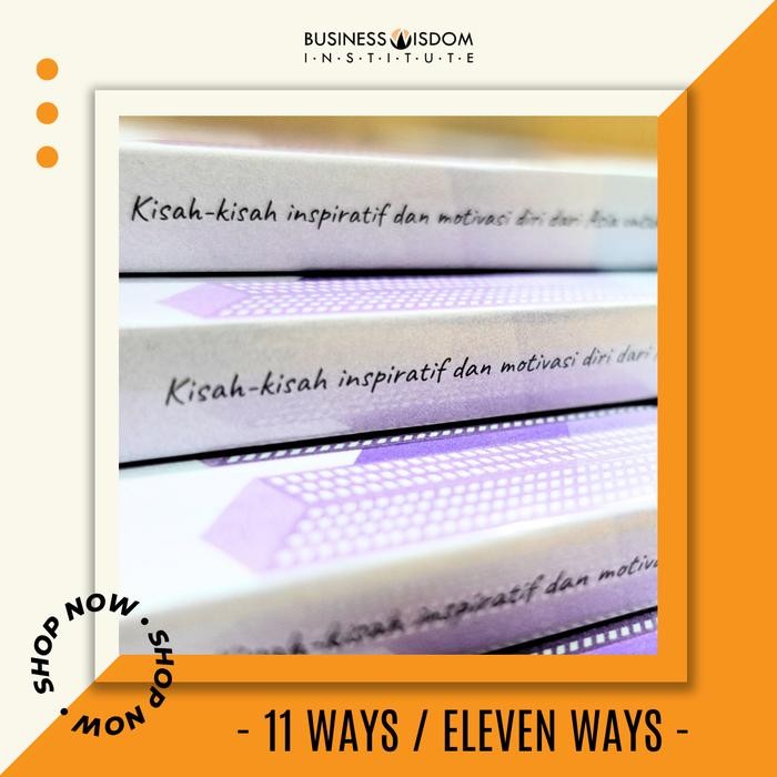 

Buku "11 Ways" / Buku Eleven Ways _ Bwi Promo !