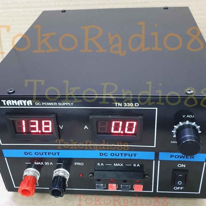 Terbatas Power Supply Tanaya 30 Ampere Digital , Model Tn-330D. Terlariss 