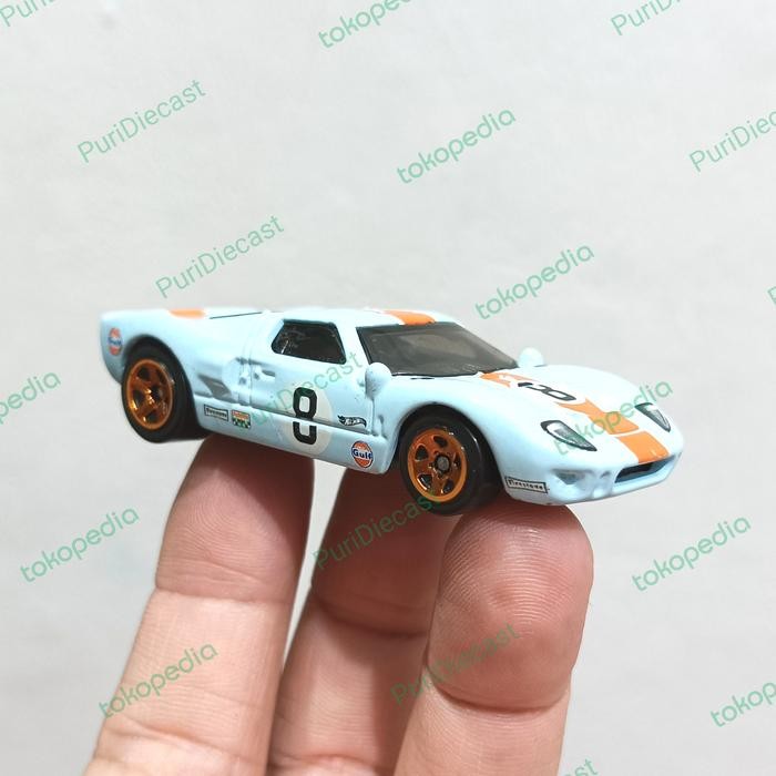 Pilihan- Hot Wheels Hotwheels Ford Gt 40 Gulf Blue Biru Hw Race Day