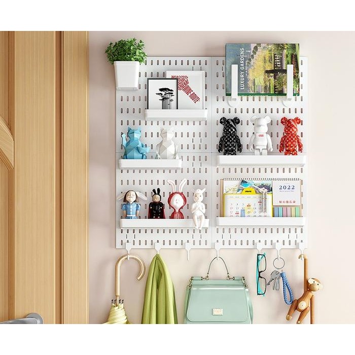 

Rak Gantung Dinding Papan Berlubang Pegboard Page Hole Board Parts