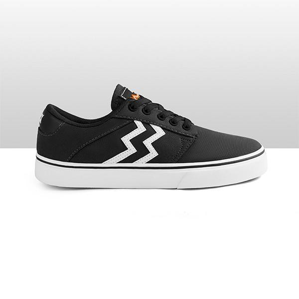 Pilihan- Geoff Max Official - Gavin Black White Stz Sepatu Pria Wanita Unisex Sneakers Canvas