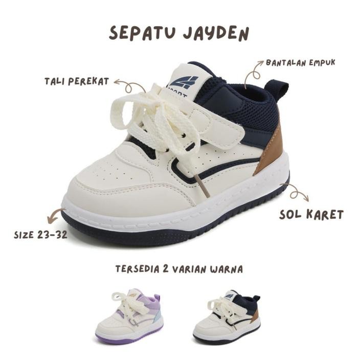 Piero Kidswear - Jayden Sepatu Sneakers Anak Bayi Usia 1-5 Tahun