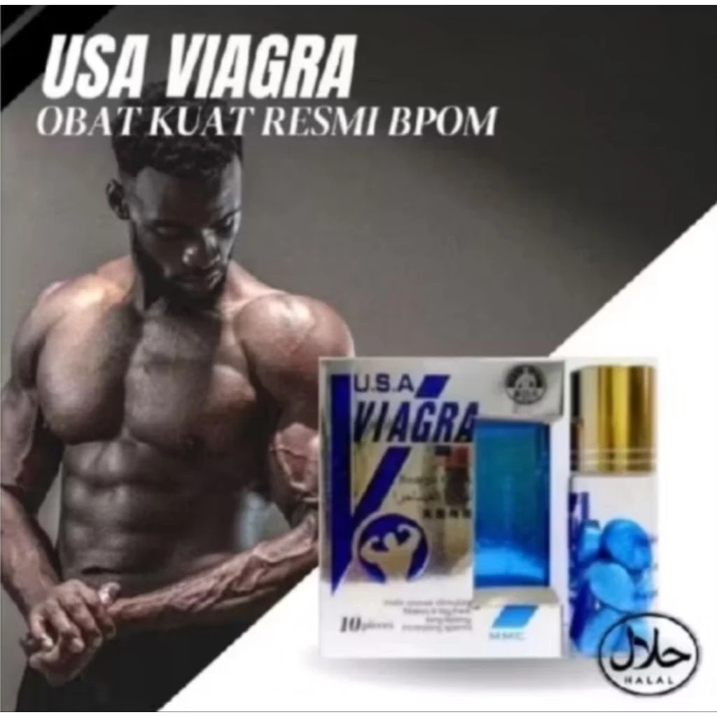 Viagra Mmc Original Pil Biru Asli Import USA