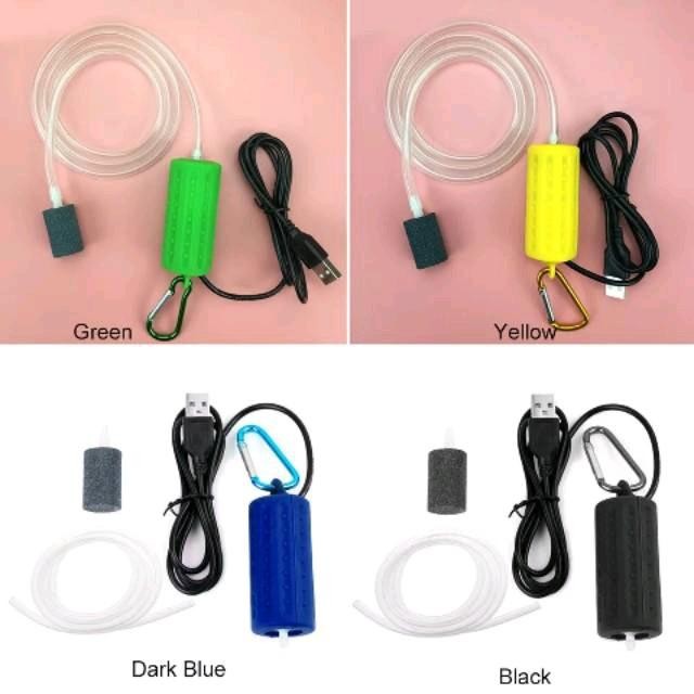 PJS AERATOR PUMP USB UNTUK MANCING UMPAN HIDUP
