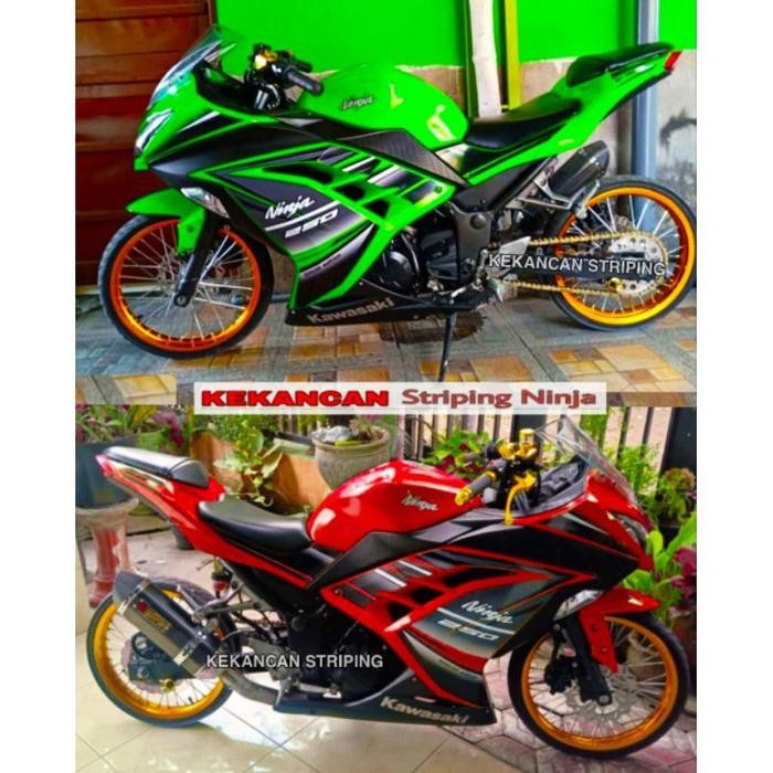 Sticker Striping Ninja 250Fi Livery Ninja 250