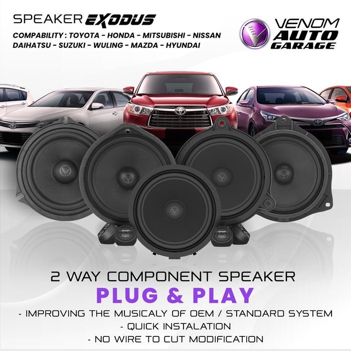 SPEAKER SPLIT 2 WAY VENOM EXODUS