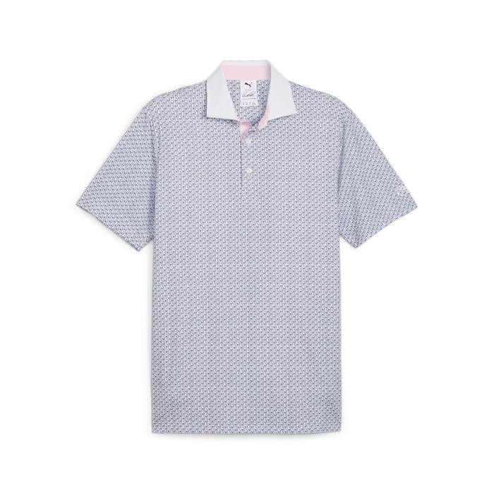 Puma Polo Pria Puma X Arnold Palmer Iced Tea Pale Pink Best Quality Asli 100% Original