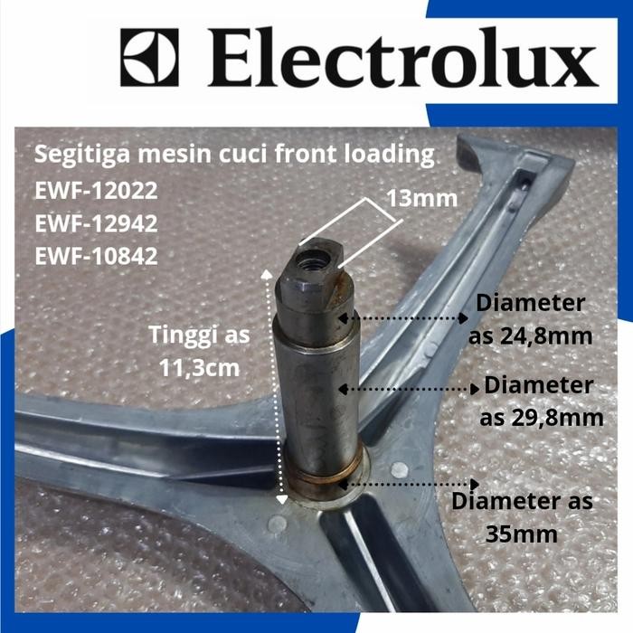 Segitiga Mesin Cuci Fl Electrolux Ewf1273Ewf14113Ewf14023Ewf12022
