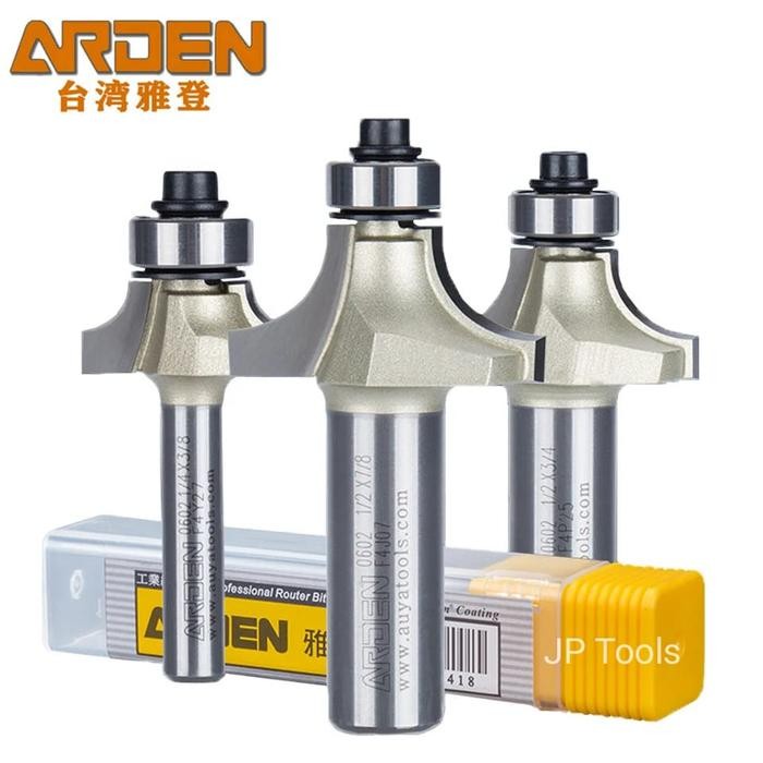 Arden Mata Router Round Over Bit / Mata Profil Edging