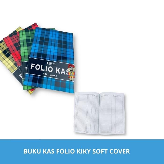 

Buku Kas Folio / Buku Akuntasi Soft cover Kiky