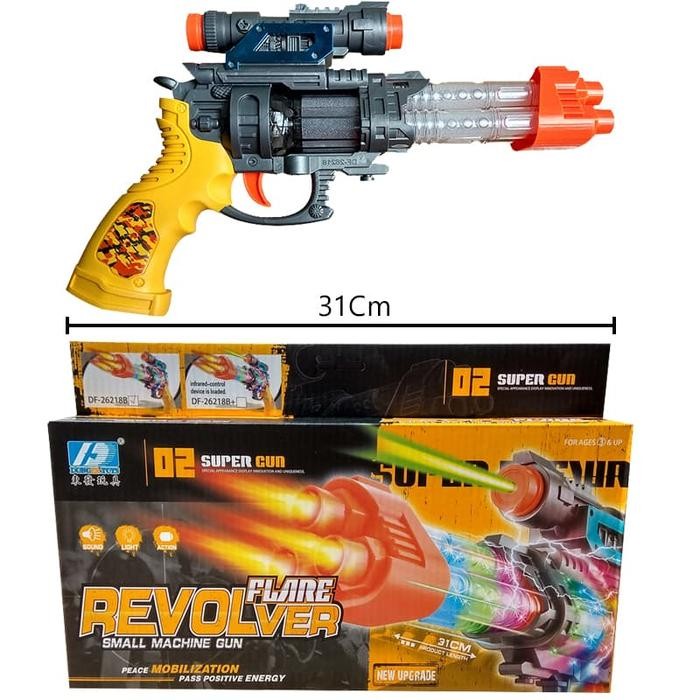 Dong Fa Toys Mainan Anak Pistol Revolver