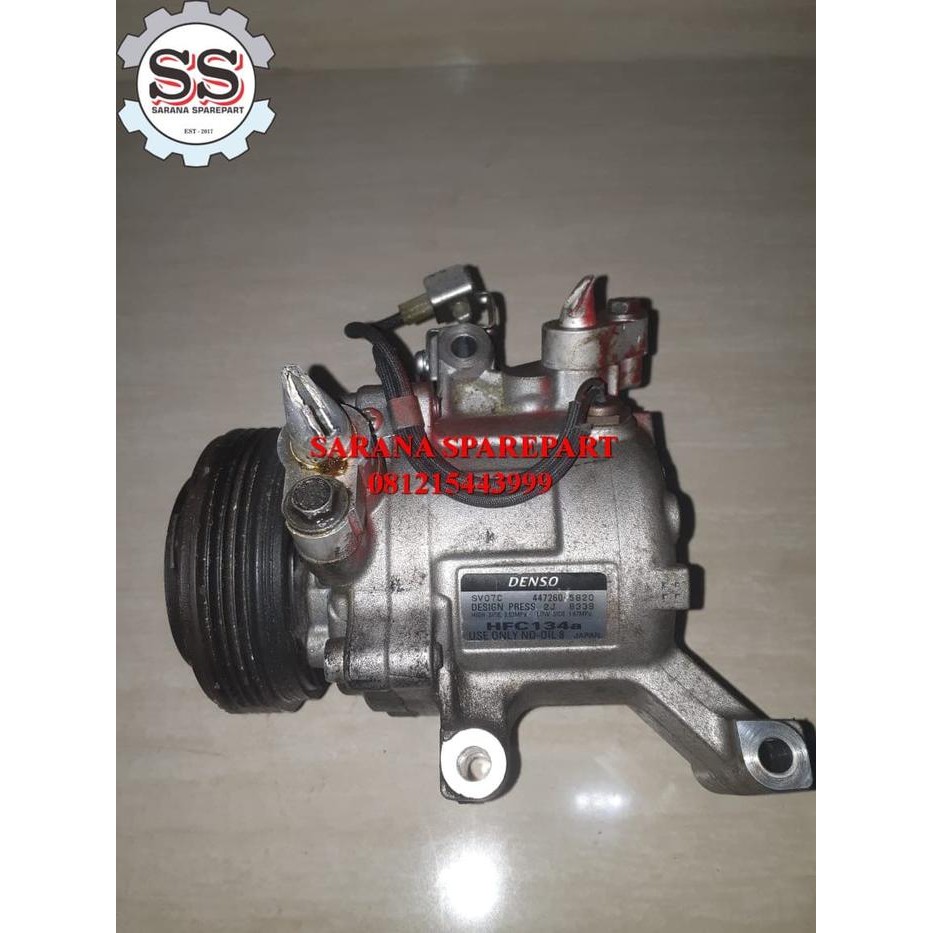 Kompresor Compresor AC Daihatsu Sirion
