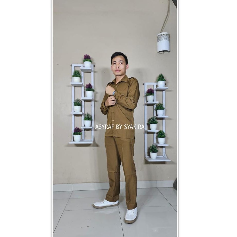 Seragam kerja pns pria,seragam kerja pdh pria pns,kemeja seragam kerja