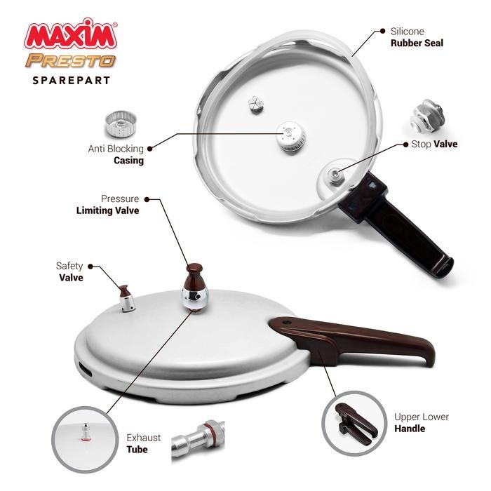 SPAREPART PRESTO MAXIM RESMI/ORI STOP VALVE