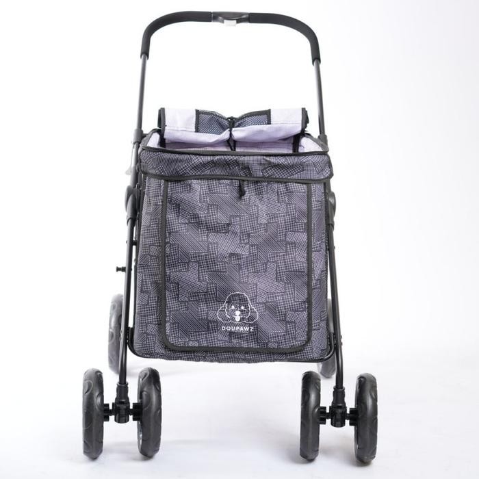 Doupawz jumbo pet stroller troli anjing