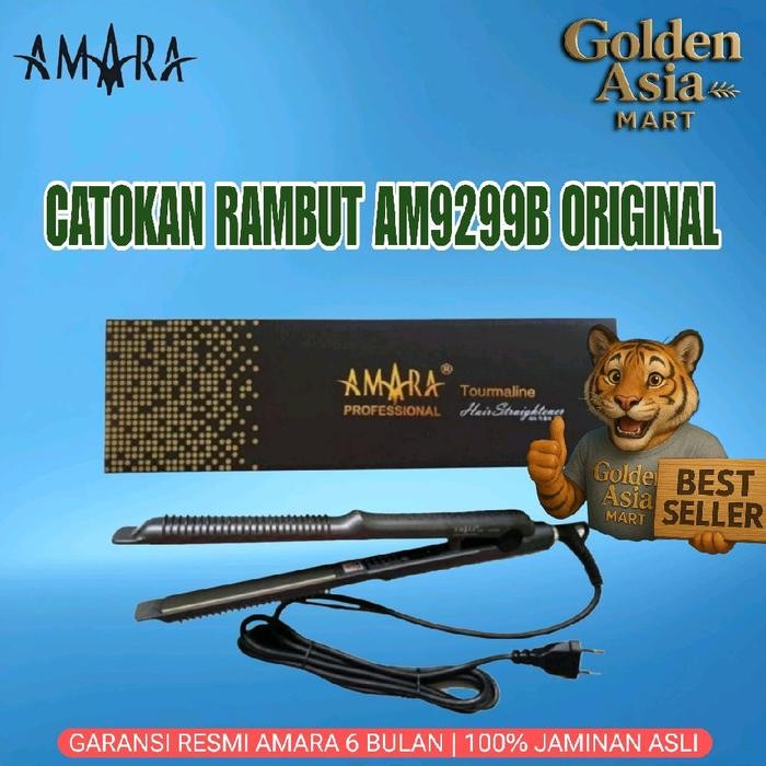 Catokan Rambut Amara 2 in 1 - Tipe 9299B Original Catok Rambut