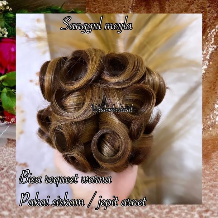 Sanggul meyla by wadon bali / sanggul modern