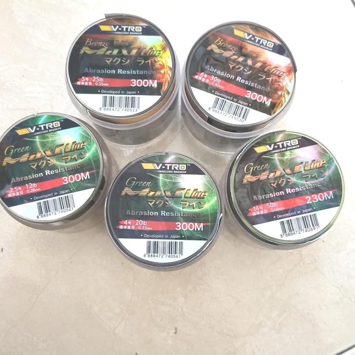 SENAR V-TRO MAXLINE NON TRILINE (TERBAIK) (TERBARU) (TERMURAH)