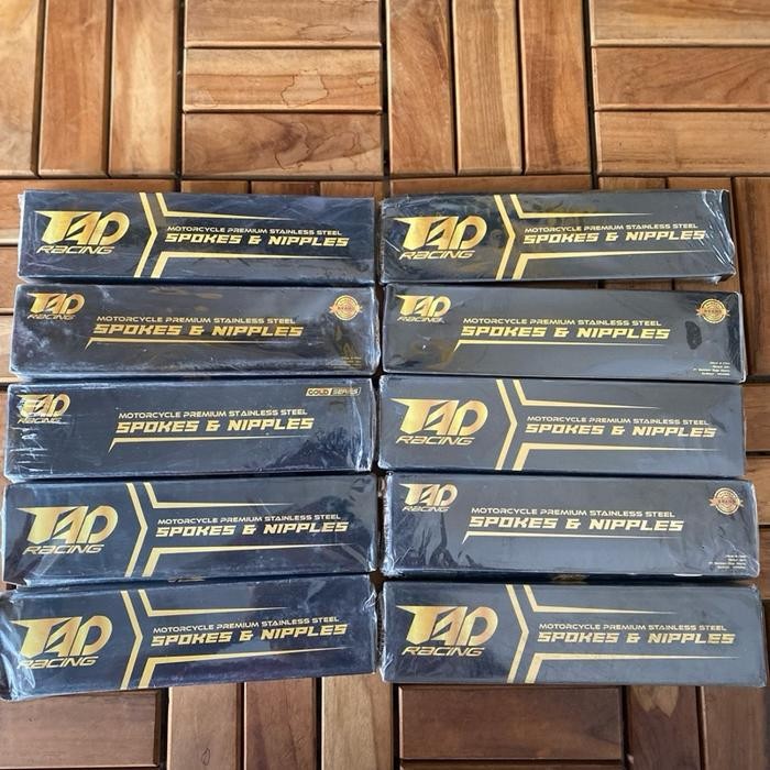 Tad racing ruji jari jari stainless velg motor